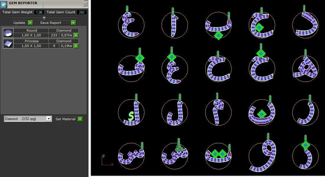 ARABIC ALPHABET 3D print model_6