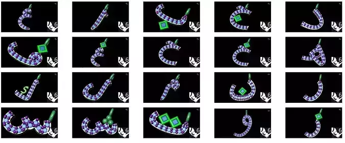 ARABIC ALPHABET 3D print model ARABIC ALPHABET 3D print model