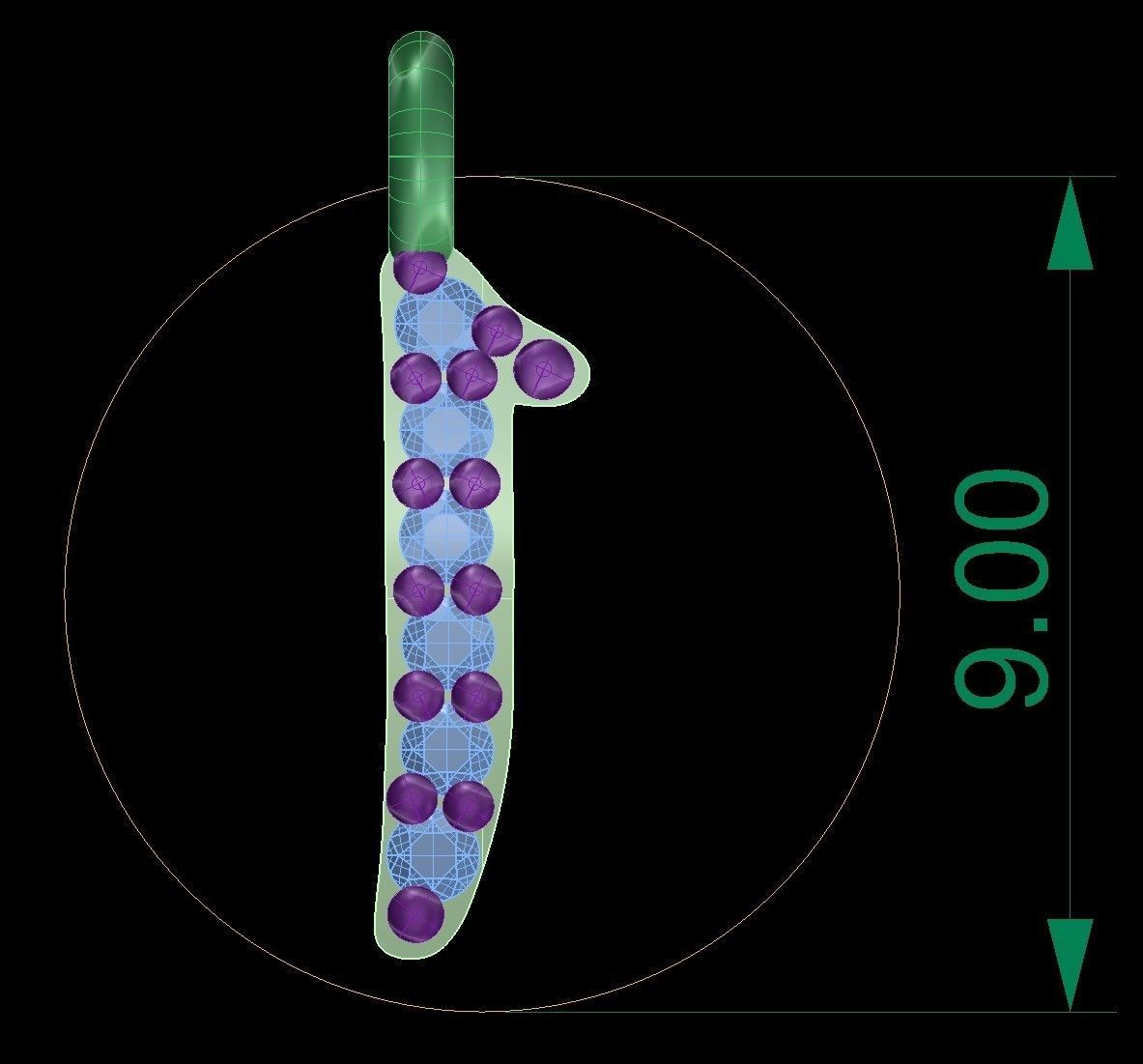 ARABIC ALPHABET 3D print model_5