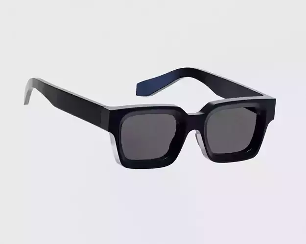 Sunglasses High quality 3d model Low-poly 3D model