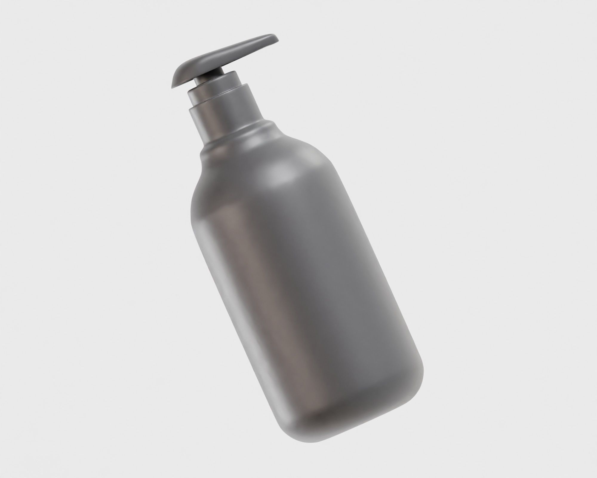 Lotion bottle quality 3d model Low-poly 3D model_2