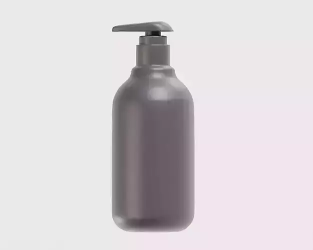 Lotion bottle quality 3d model Low-poly 3D model