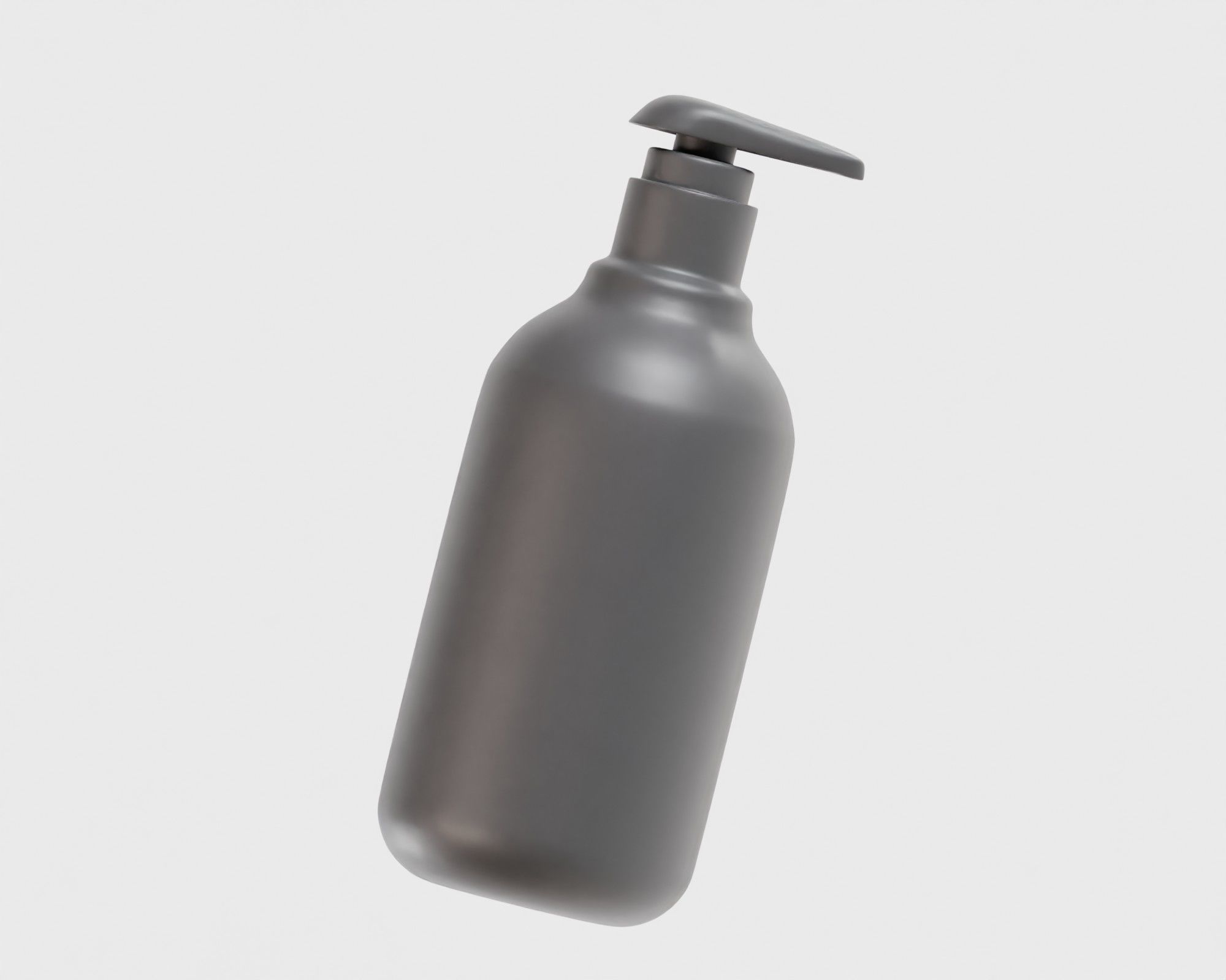Lotion bottle quality 3d model Low-poly 3D model_1