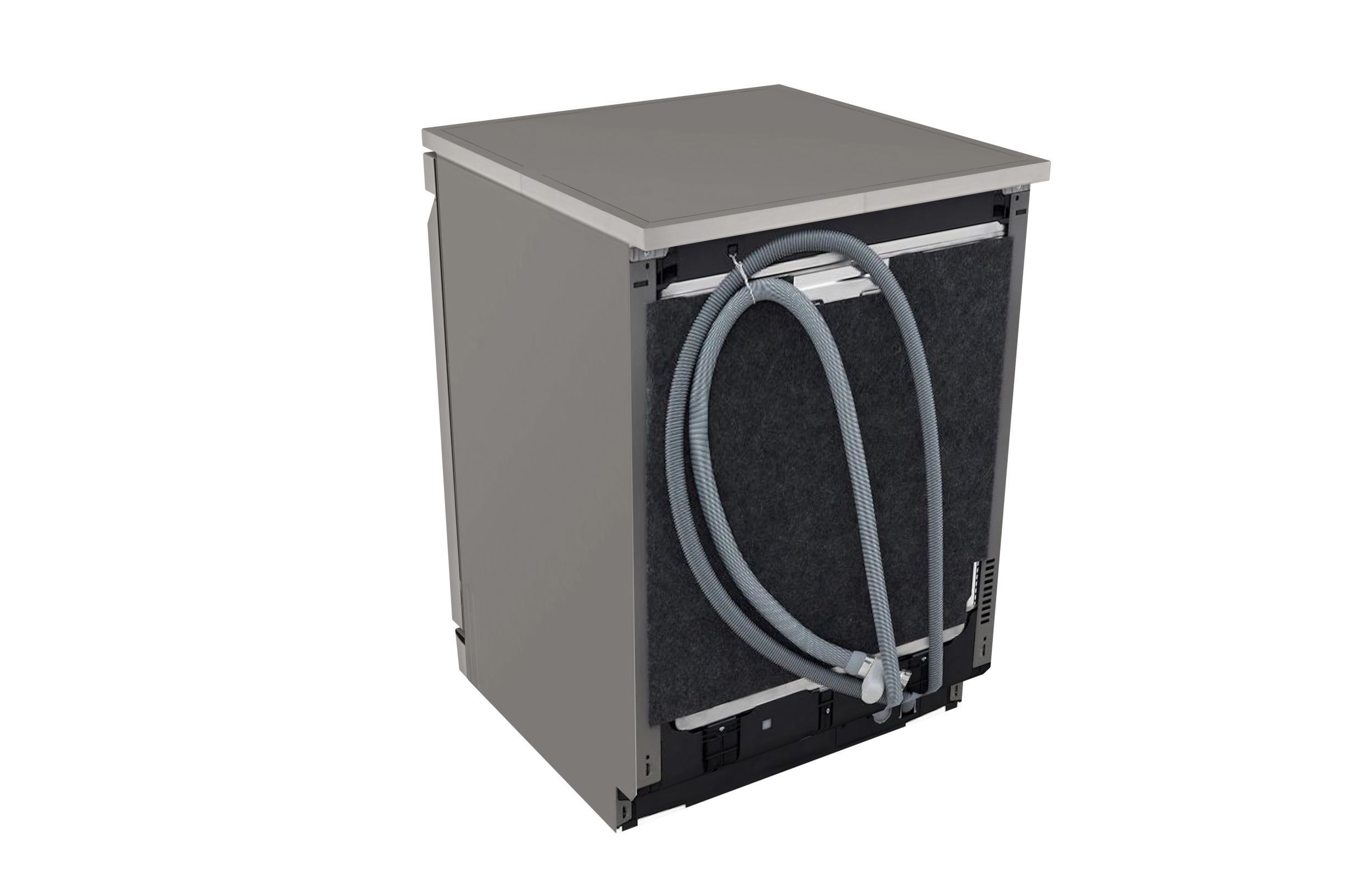 LG Dishwasher Low-poly 3D model_2