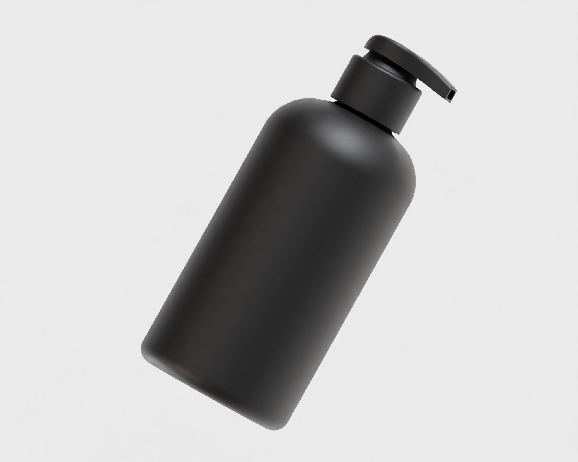 Lotion bottle 04 Low-poly 3D model_1