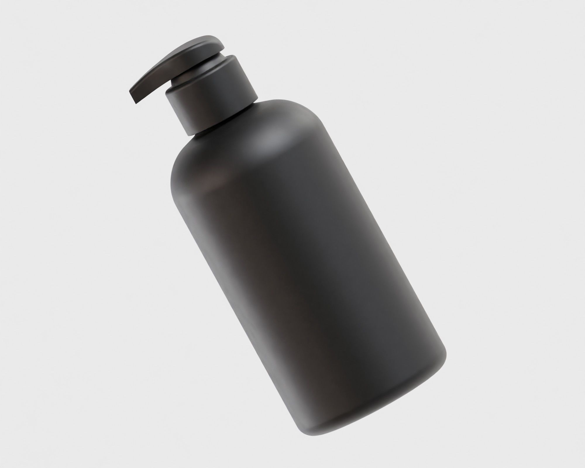 Lotion bottle 04 Low-poly 3D model_2