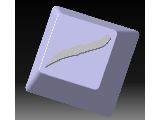 CSGO Keycaps For Mechanical Keyboards 3D print model_3
