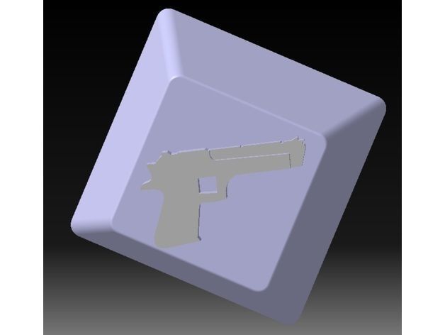 CSGO Keycaps For Mechanical Keyboards 3D print model_2