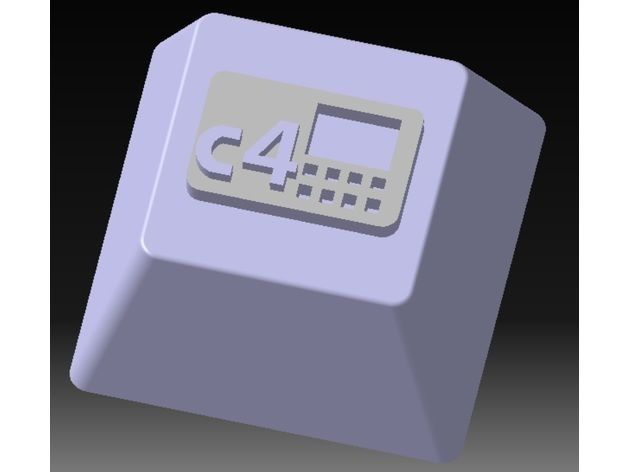 CSGO Keycaps For Mechanical Keyboards 3D print model_5