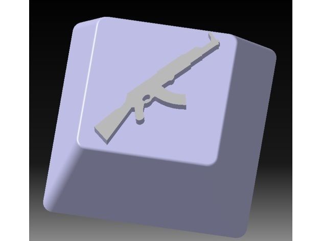 CSGO Keycaps For Mechanical Keyboards 3D print model_1
