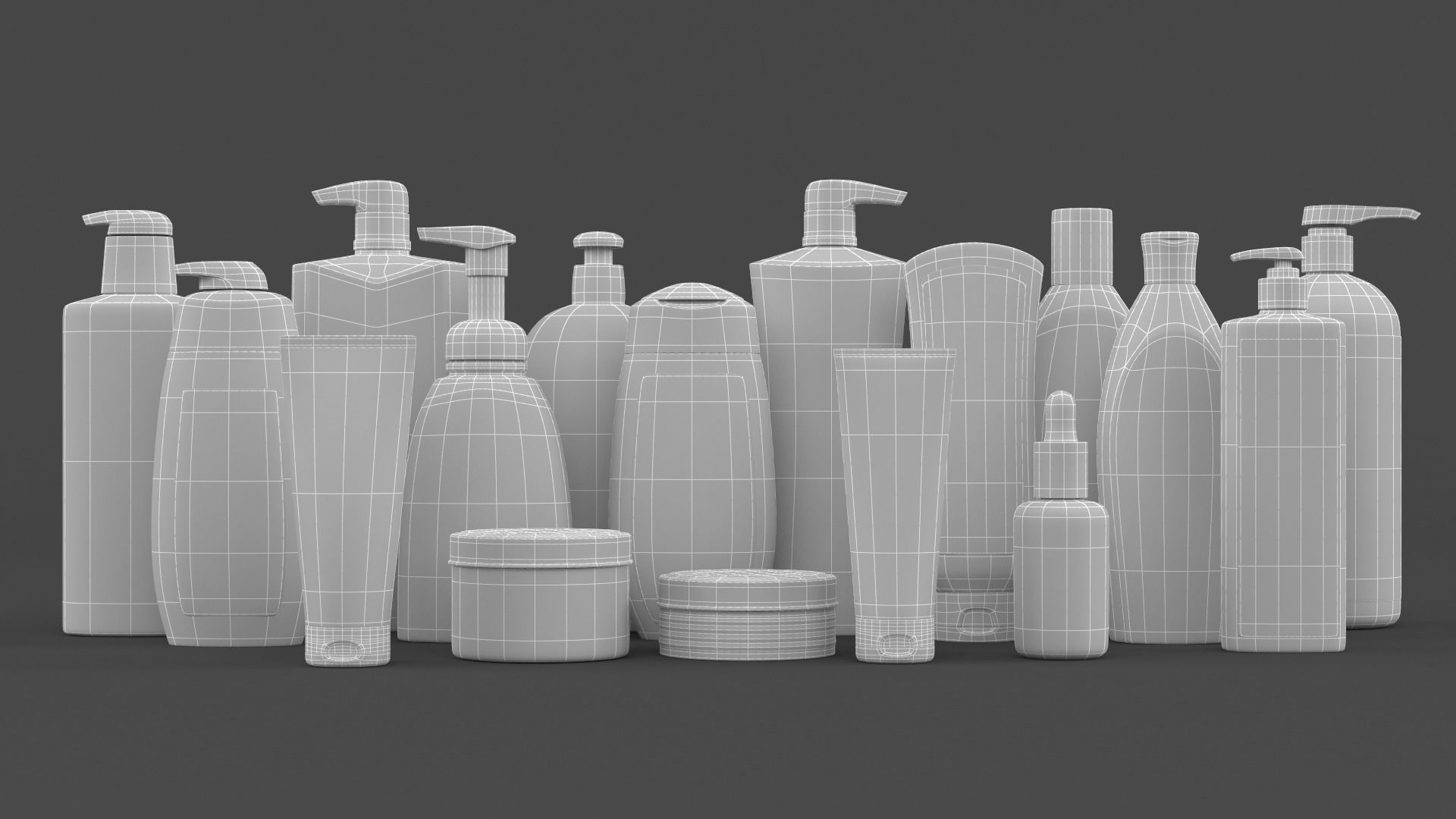 Plastic Bottle Collection 3D model_41