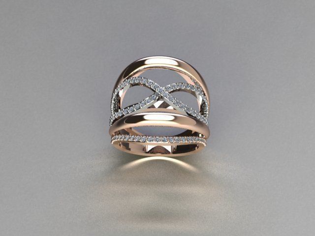 ring jewelry 3D print model_7