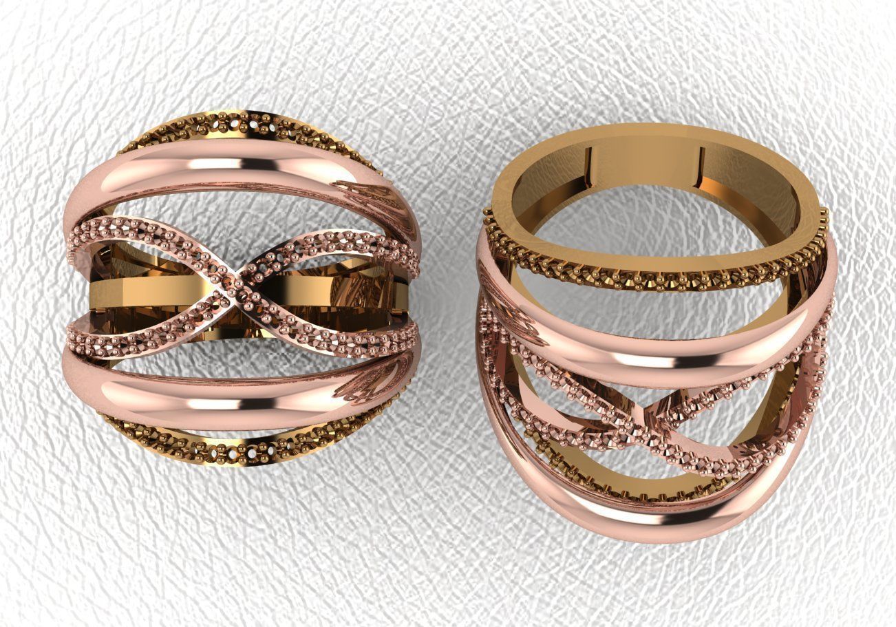 ring jewelry 3D print model_1