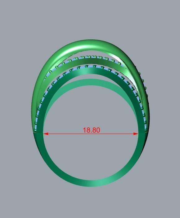 ring jewelry 3D print model_10