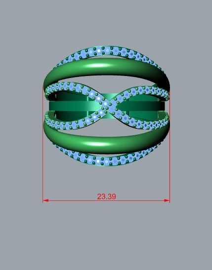 ring jewelry 3D print model_9