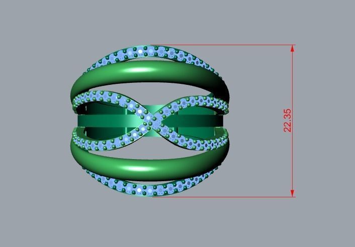 ring jewelry 3D print model_8