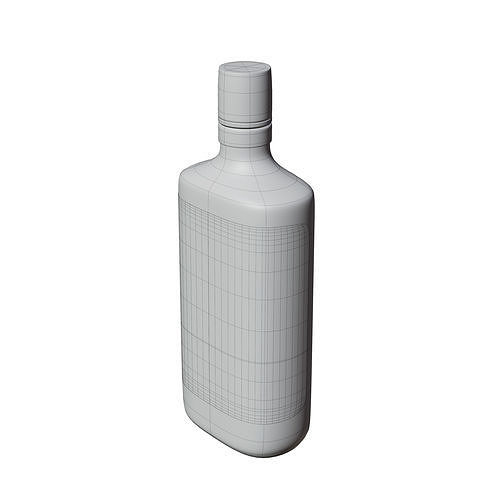 Ballantine Whiskey 3D model 7