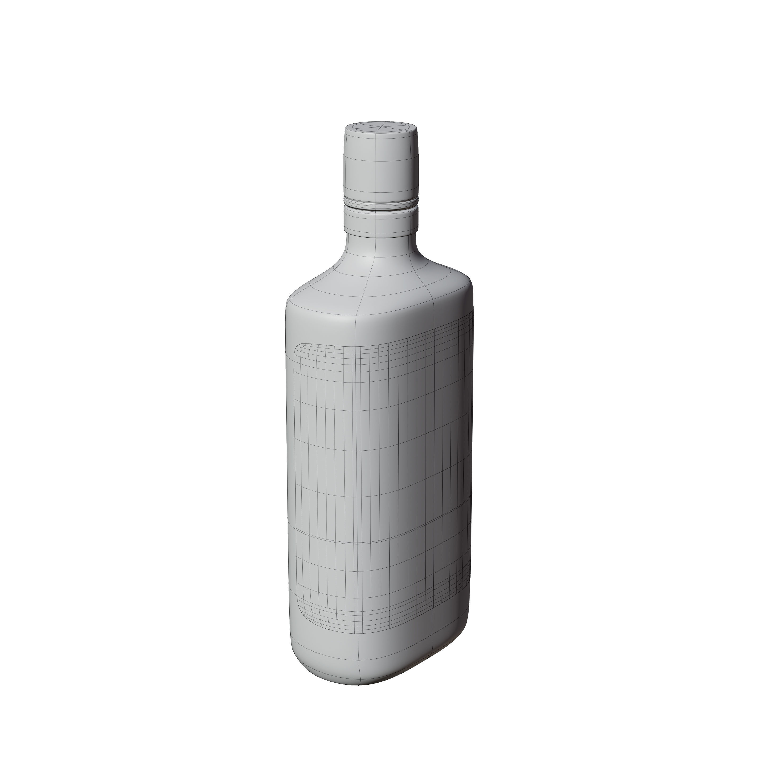 Ballantine Whiskey 3D model_7