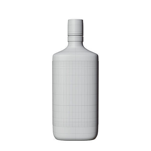 Ballantine Whiskey 3D model 6