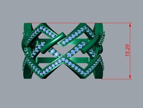 ring jewelry 3D print model_7