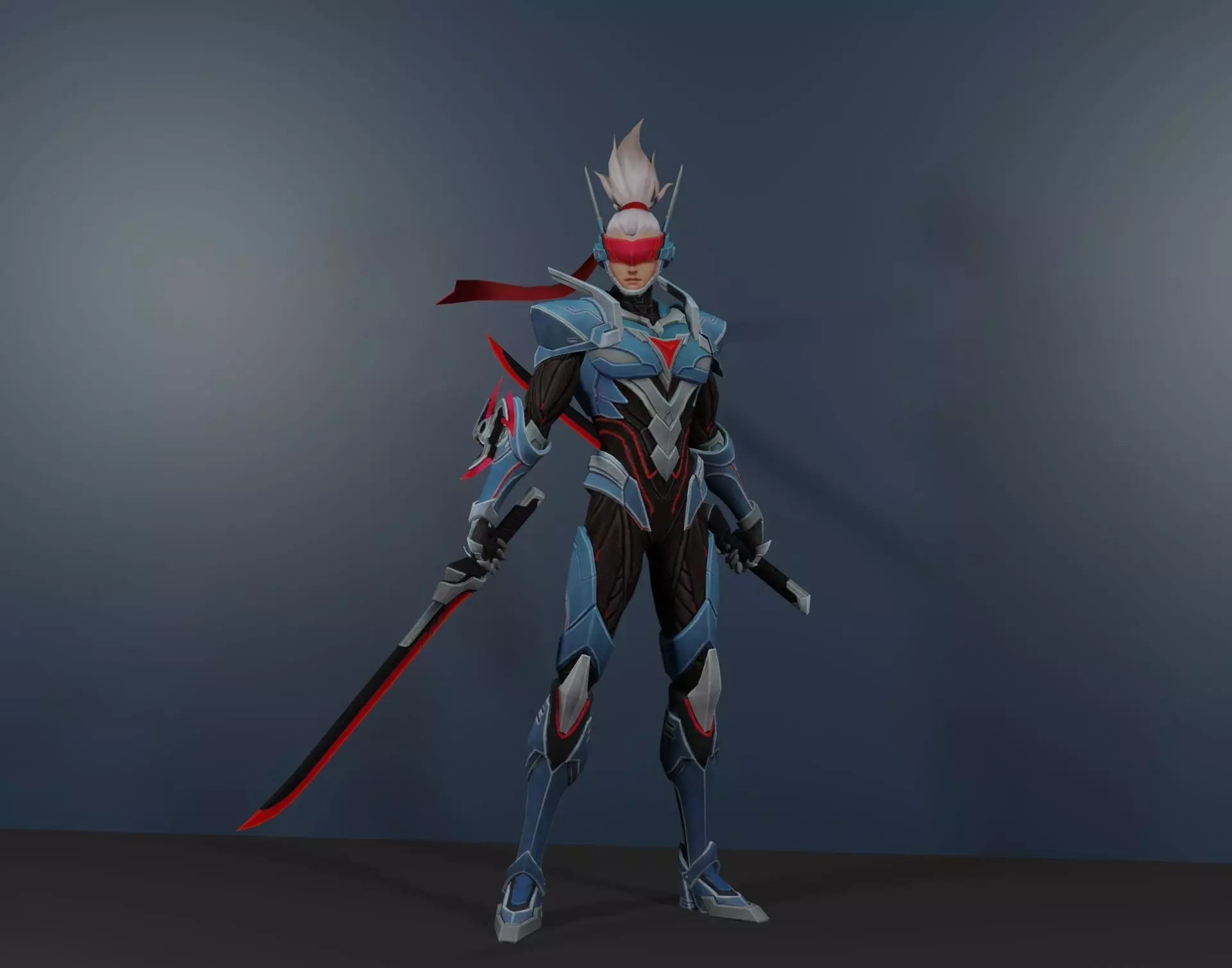 cyberpunk w 3D model_0