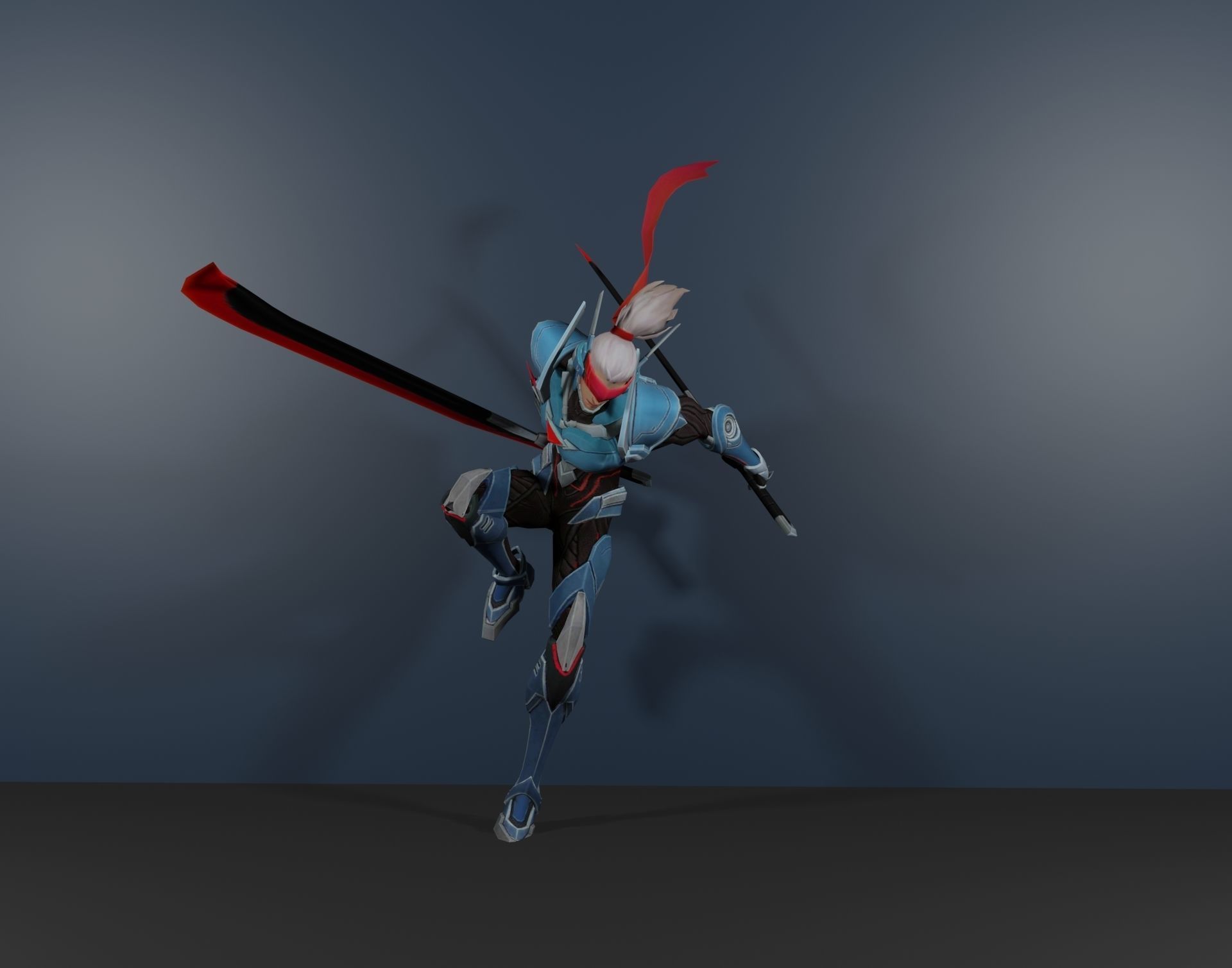 cyberpunk w 3D model_3