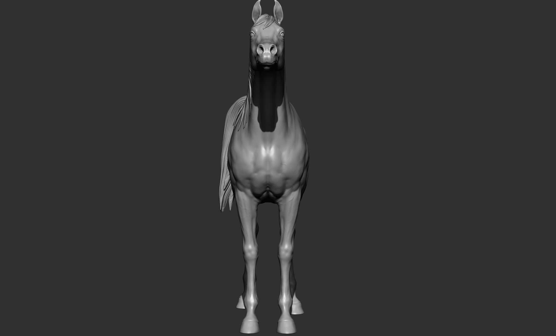 7-Arabian Horse Poses 3D model_20