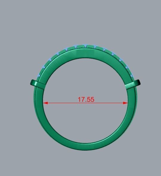 ring jewelry 3D print model_7
