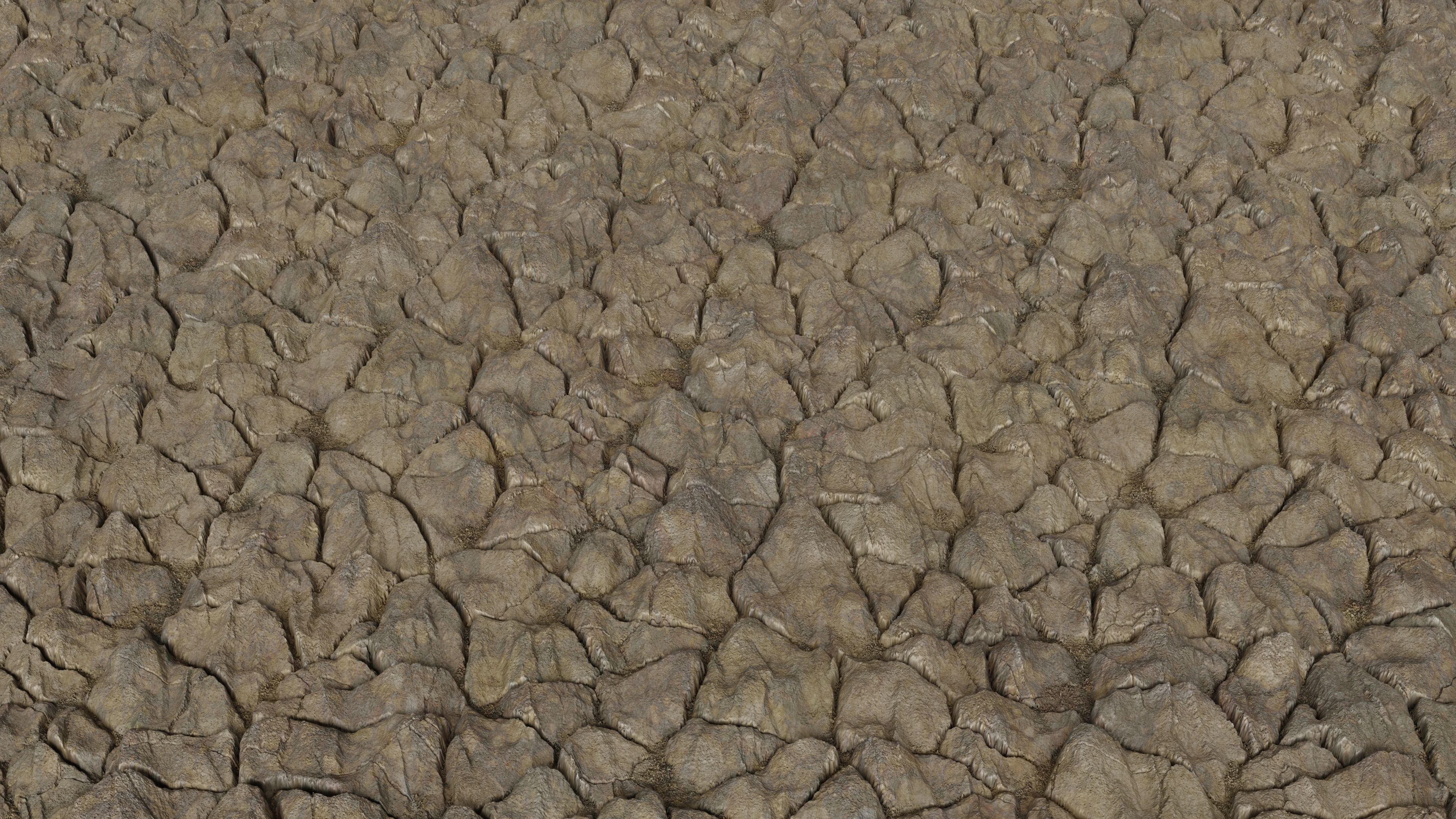Dry Mud PBR Texture Texture_4