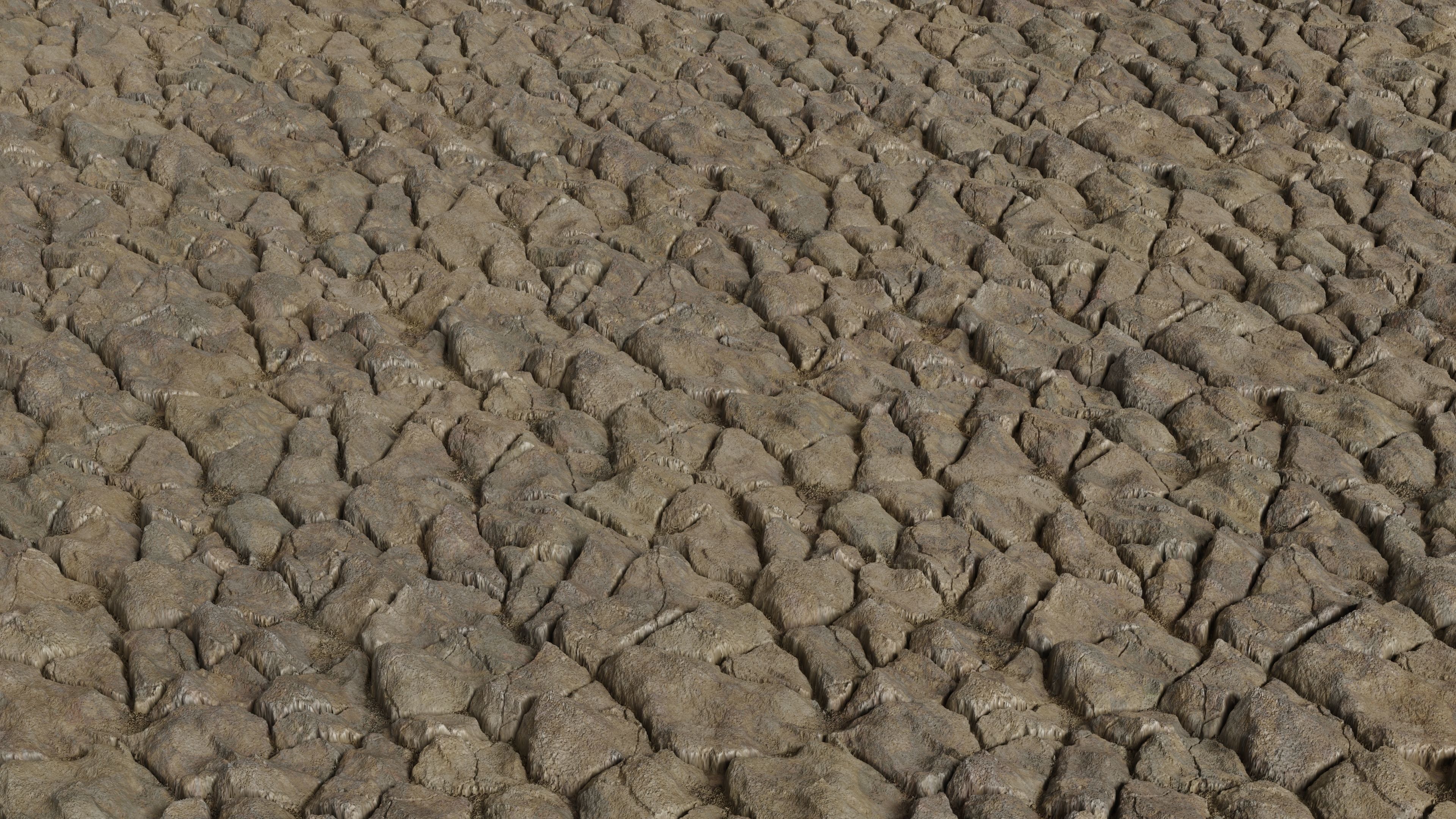 Dry Mud PBR Texture Texture_3