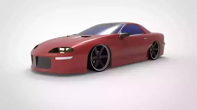 Chevrolet Camaro Z28 1994-1997 red