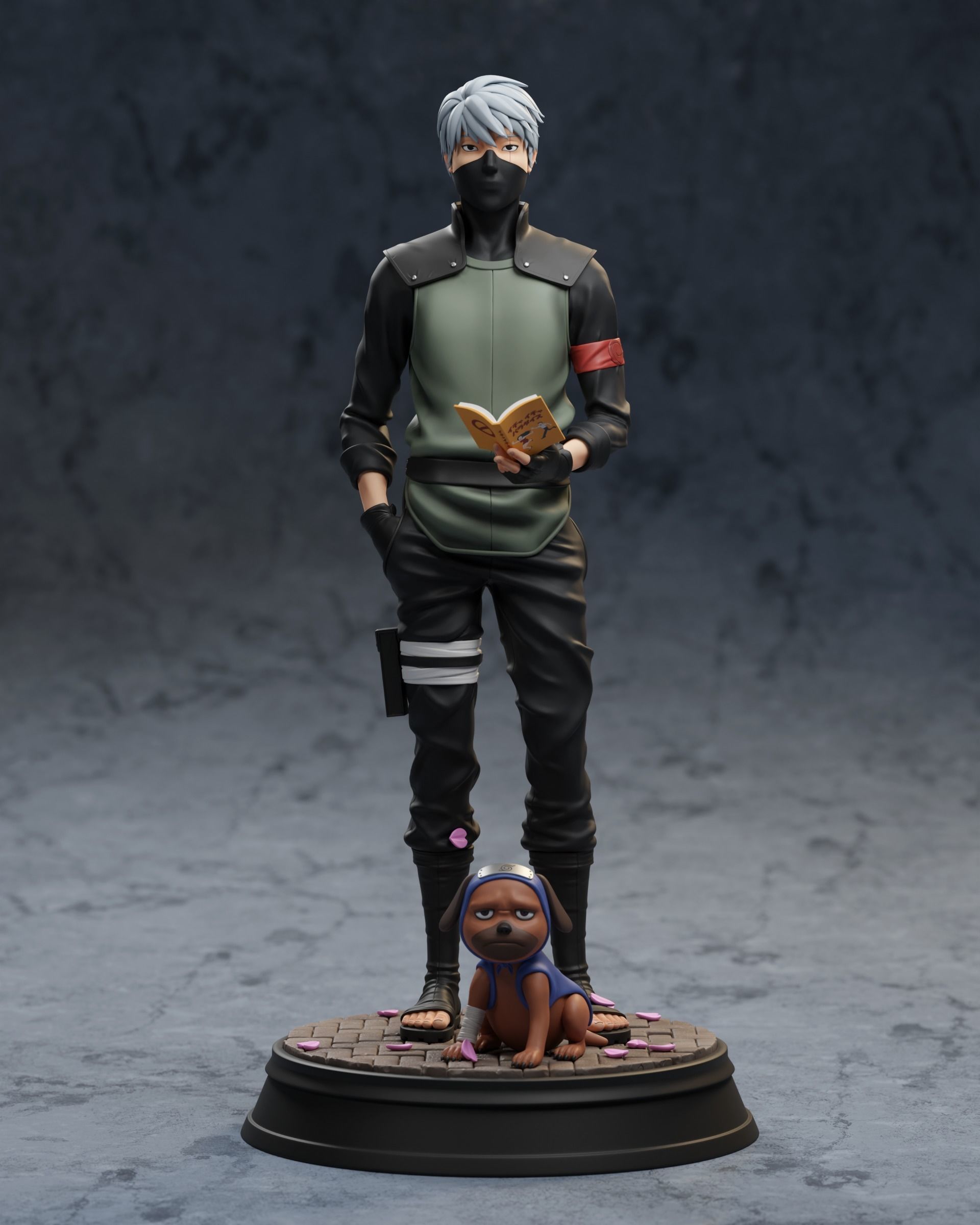 Kakashi Hatake 3D print model_1