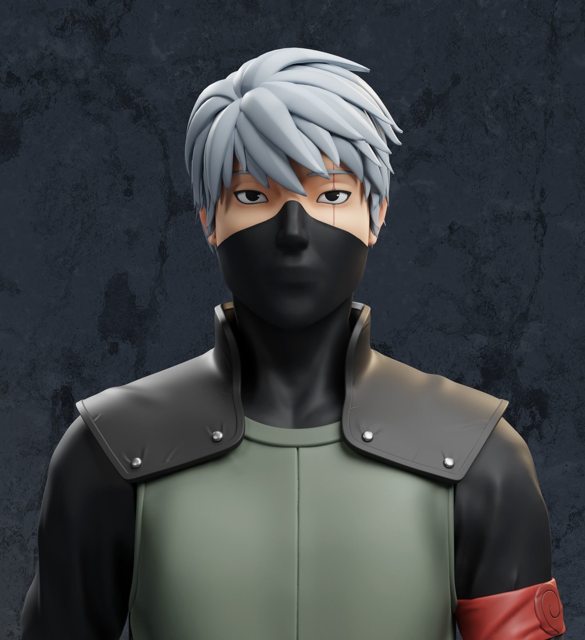 Kakashi Hatake 3D print model_2