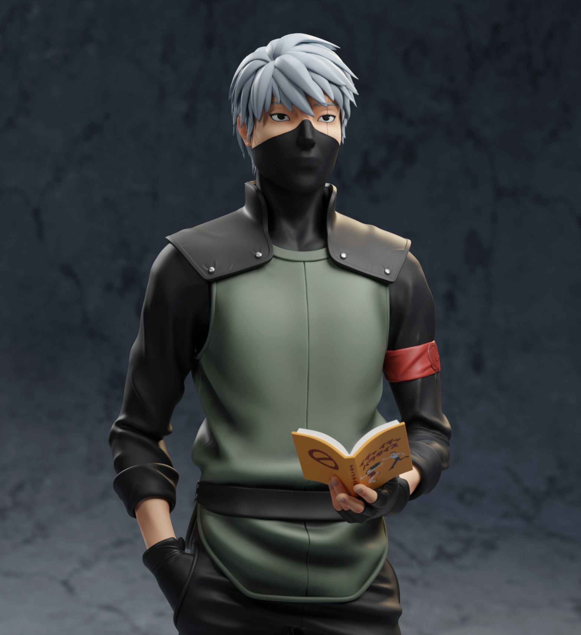 Kakashi Hatake 3D print model_4