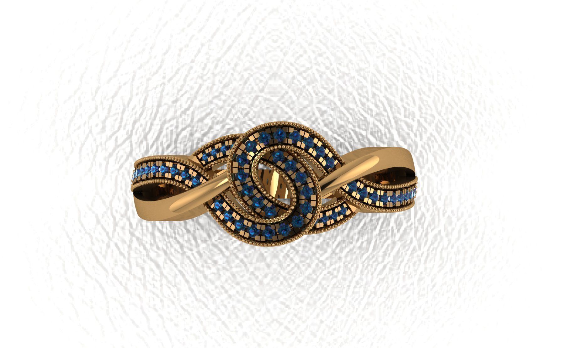 ring jewelry 3D print model_2