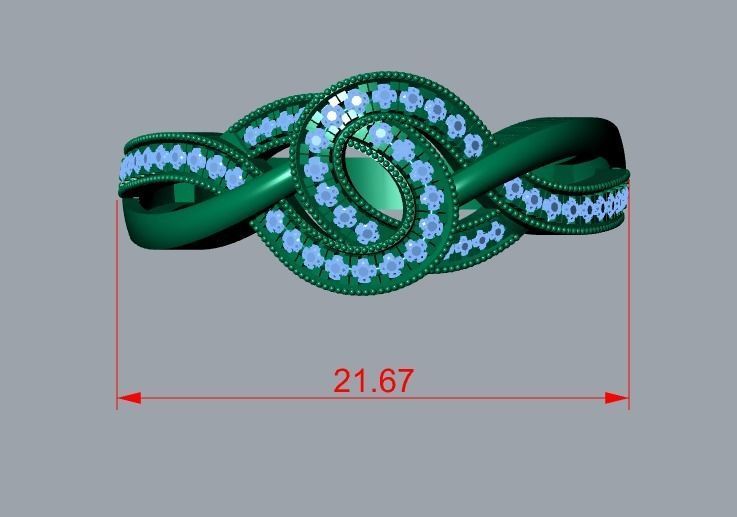 ring jewelry 3D print model_8