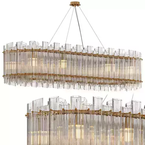 KEBO AMAZING GLASS LINE Chandelier by Lalume