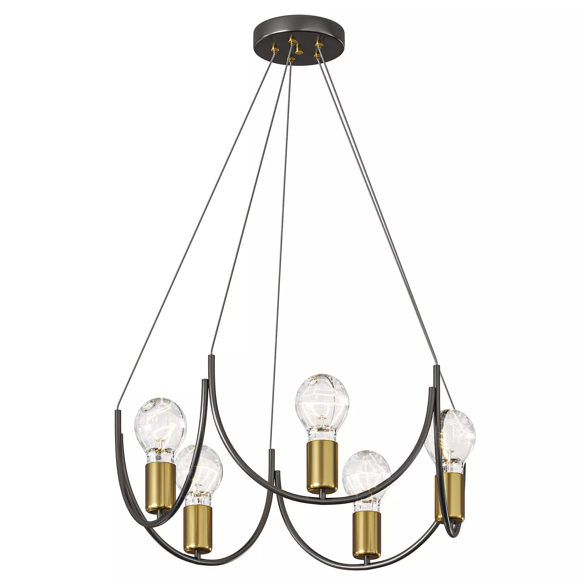 Chandelier Supro by Lalume 3D model_0