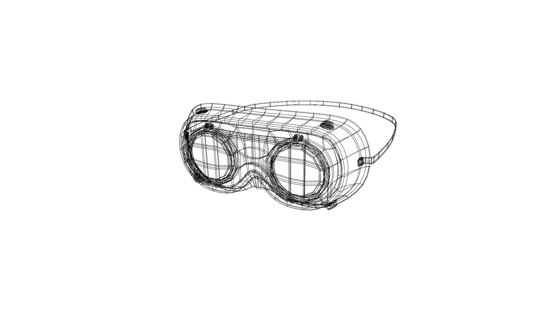 Eyewear Pack Low-poly 3D model_6