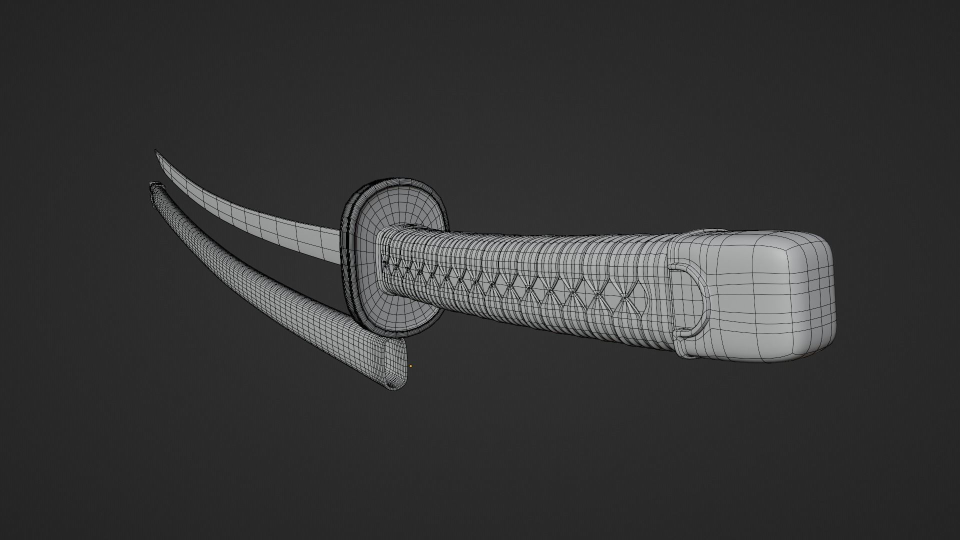 Roronoa Zoros Swords - One Piece 3D model_6