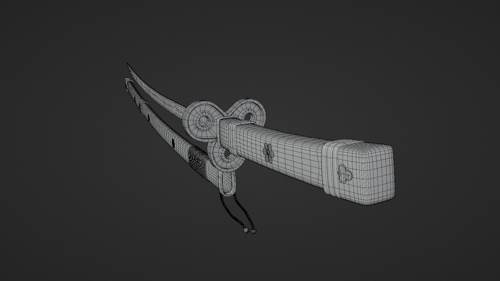Roronoa Zoros Swords - One Piece 3D model_5