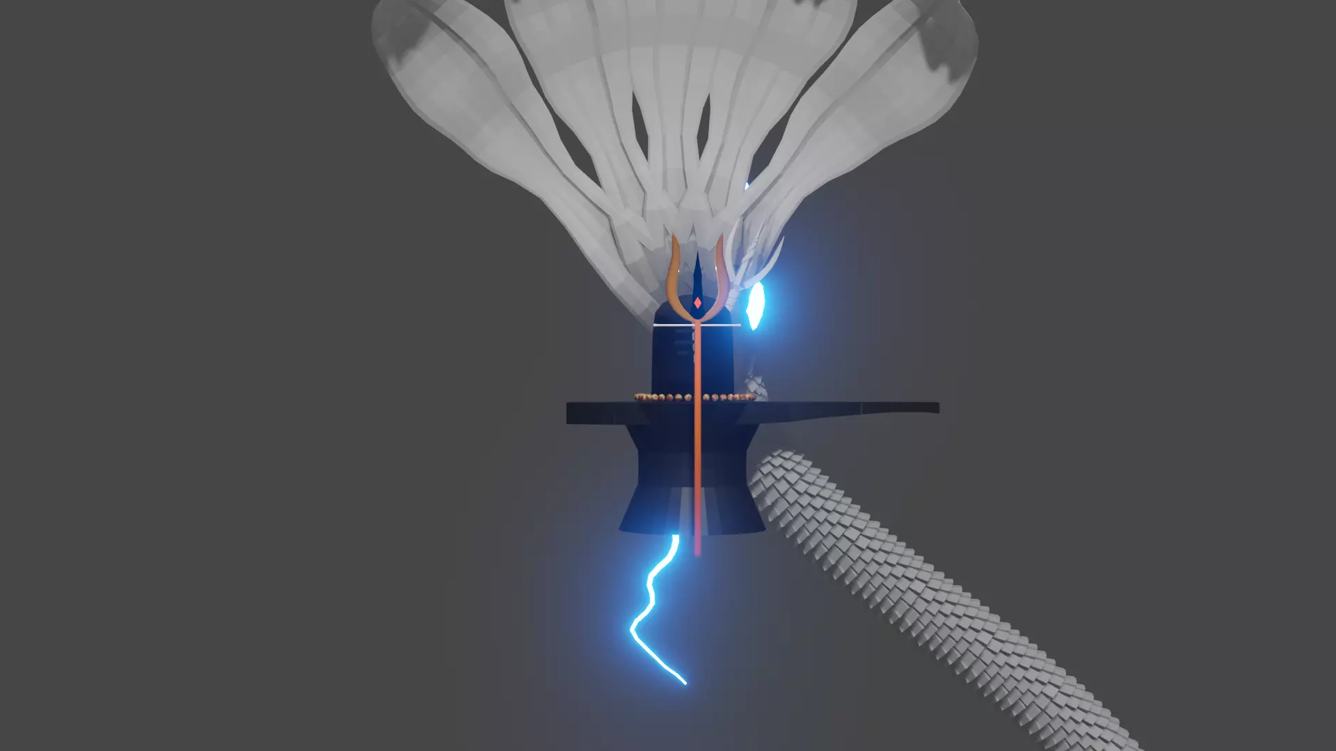 lord shiva lingam Low-poly 3D model