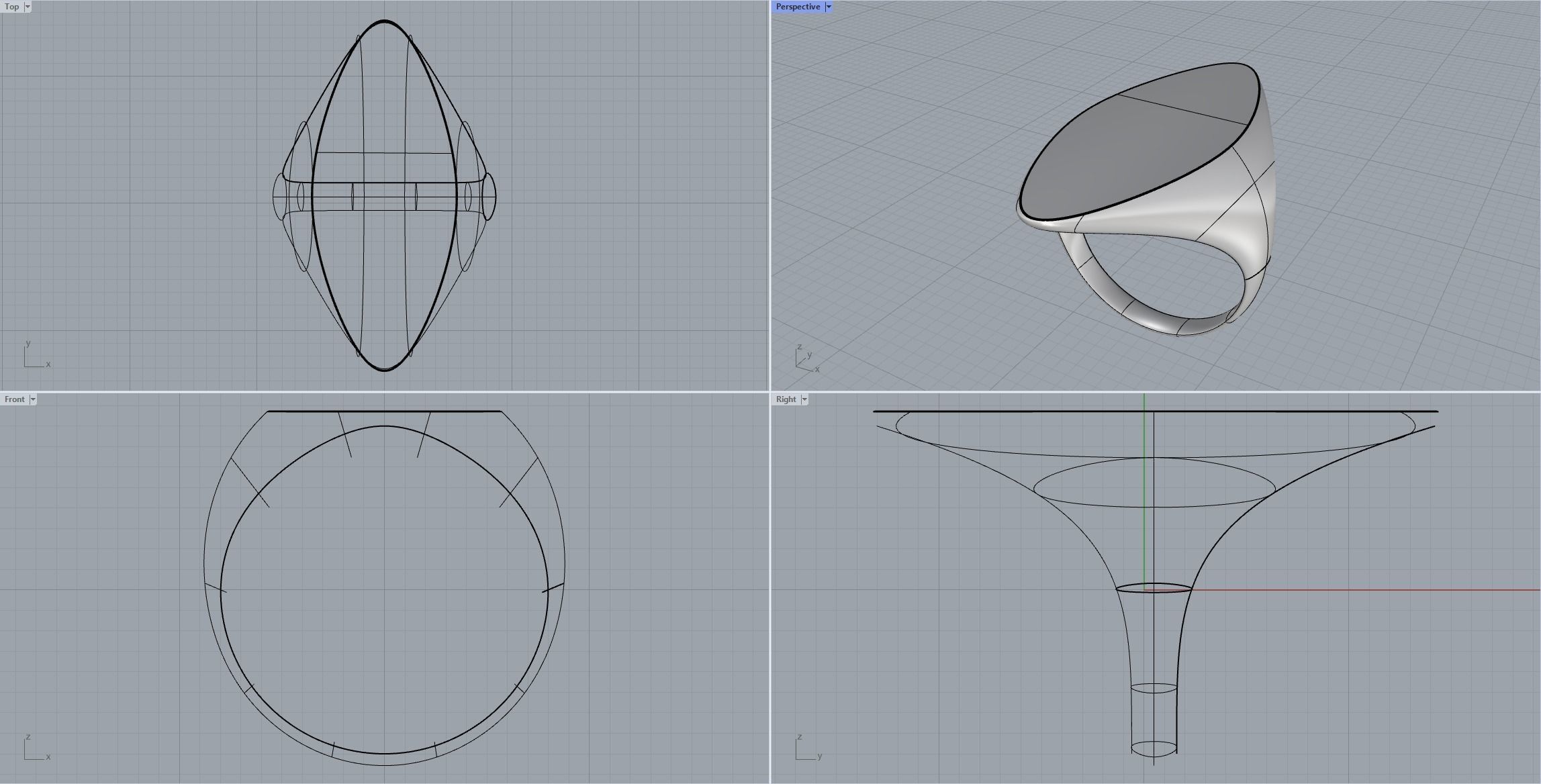 SANJ Ring 05 3D print model_3