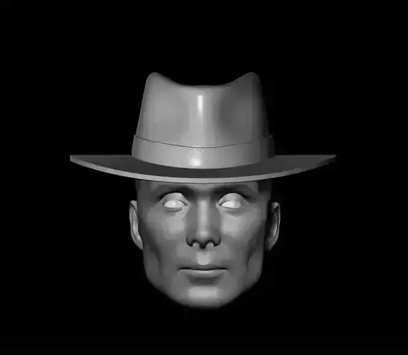 CILLIAN MURPHY OPPENHEIMER HEAD SCULPT ACTION FIGURE 3D print model