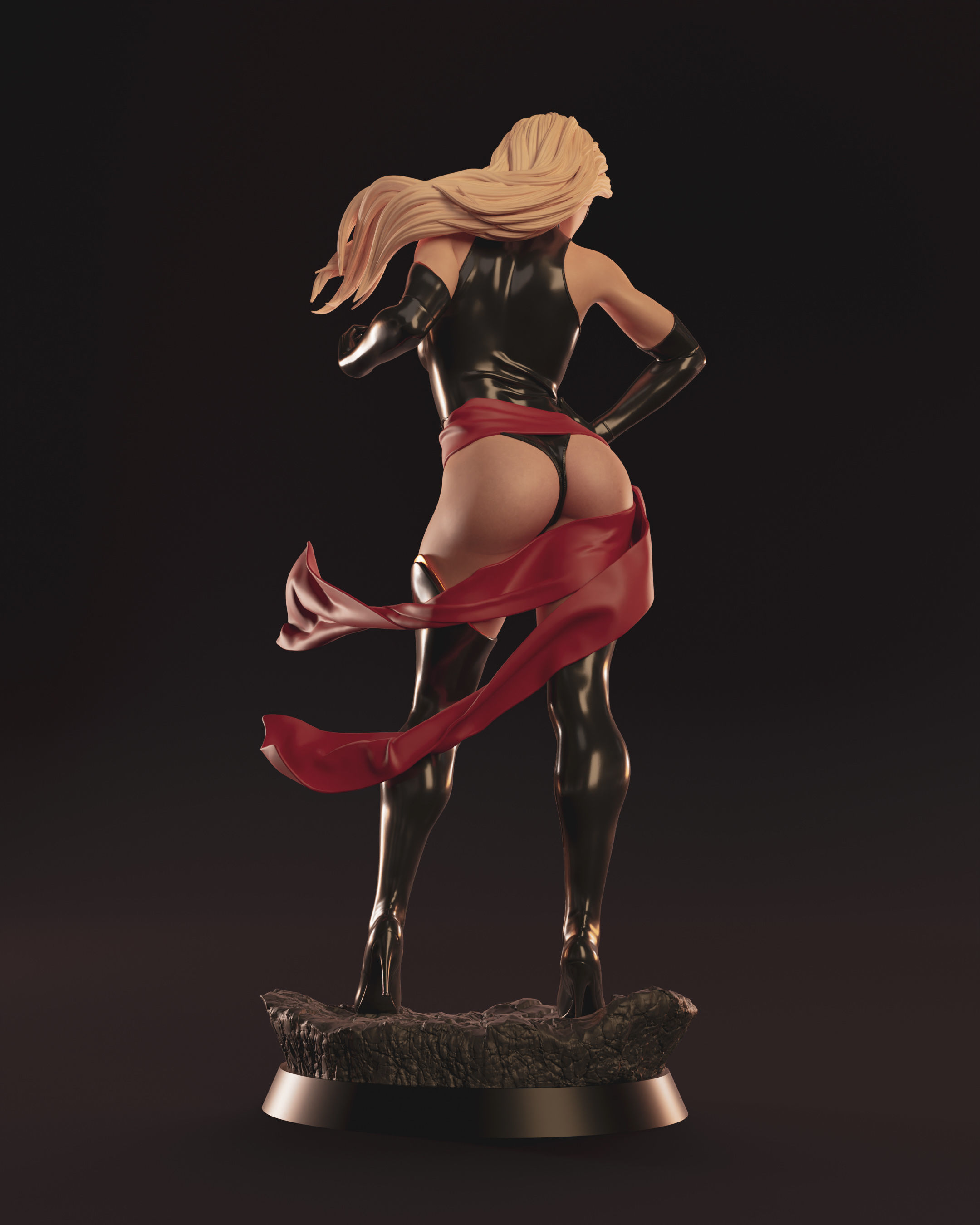 Ms Marvel 3D print model_10