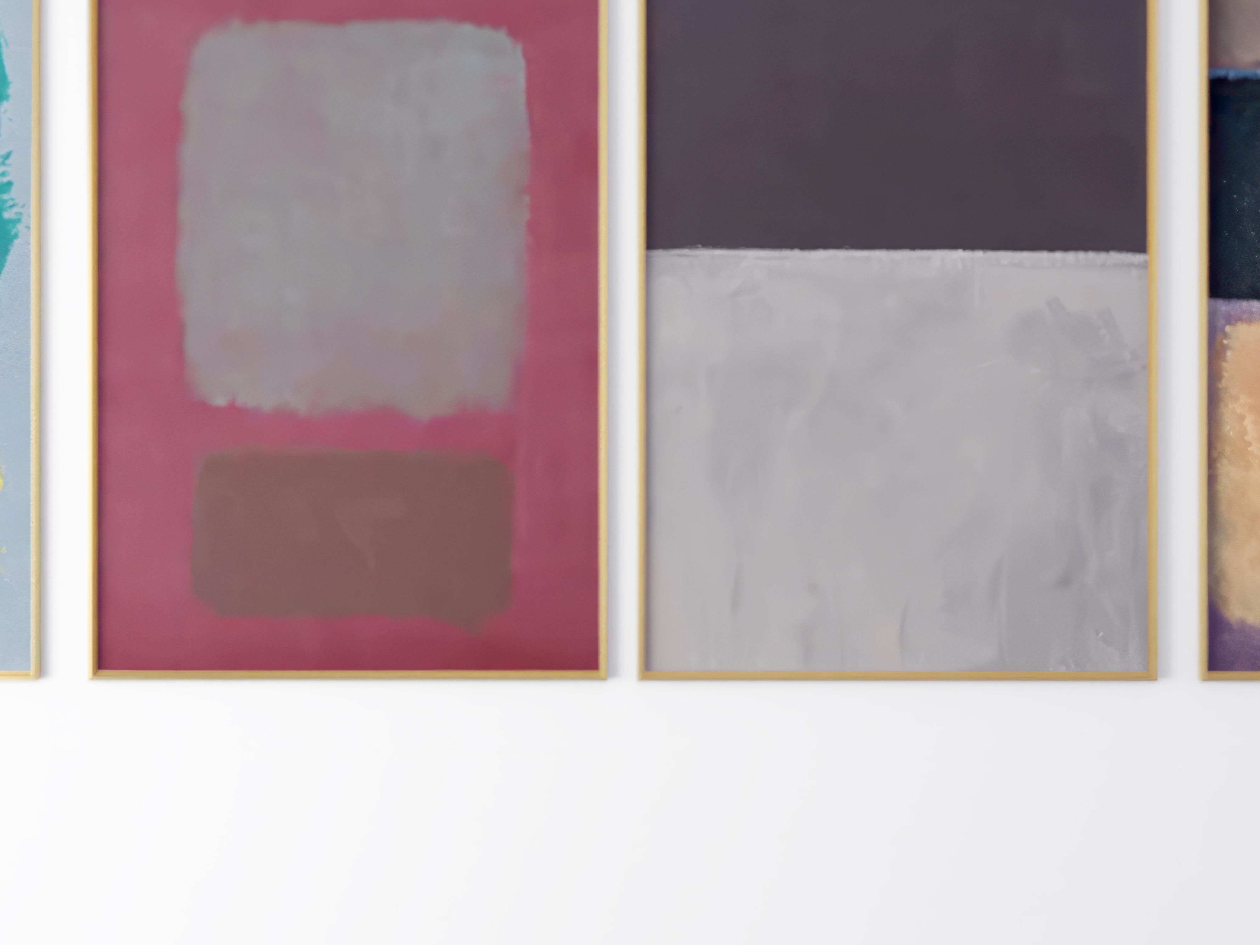 Picture Nordic Combination Abstract Hanging 3D model_4