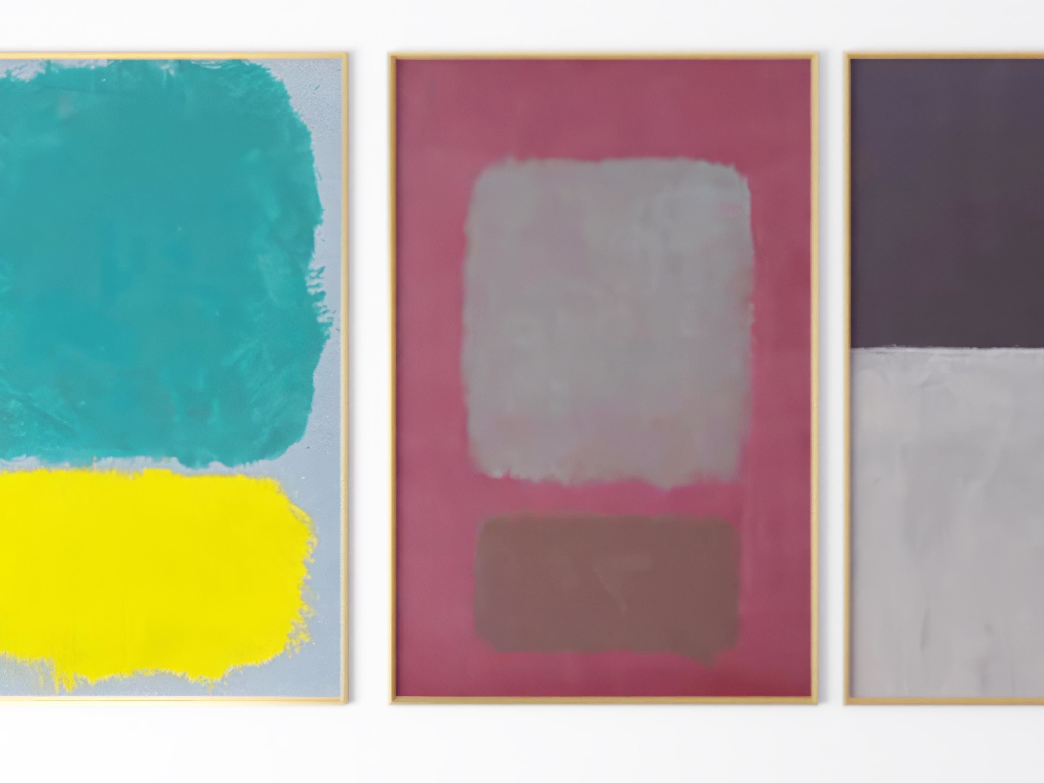 Picture Nordic Combination Abstract Hanging 3D model_1