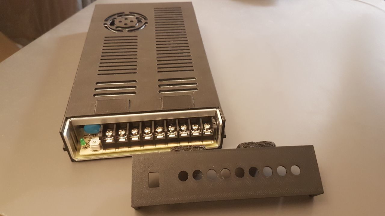 Meanwell RSP-320 case 3D print model_1
