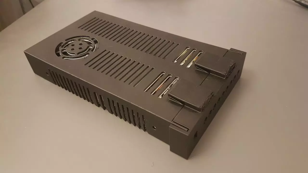 Meanwell RSP-320 case 3D print model_0