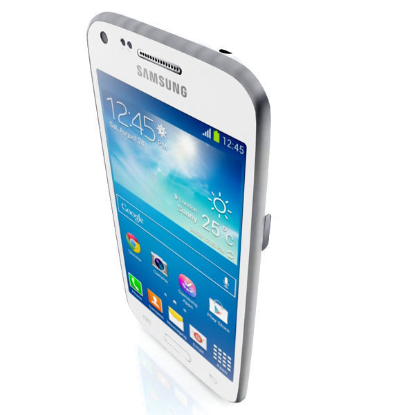 Samsung Galaxy Core Plus White 3D model_9